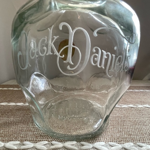 Jack Daniels Other - Vintage Jack Daniels Belle of Lincoln Etched Decanter 1.75 L Taster Signed Label